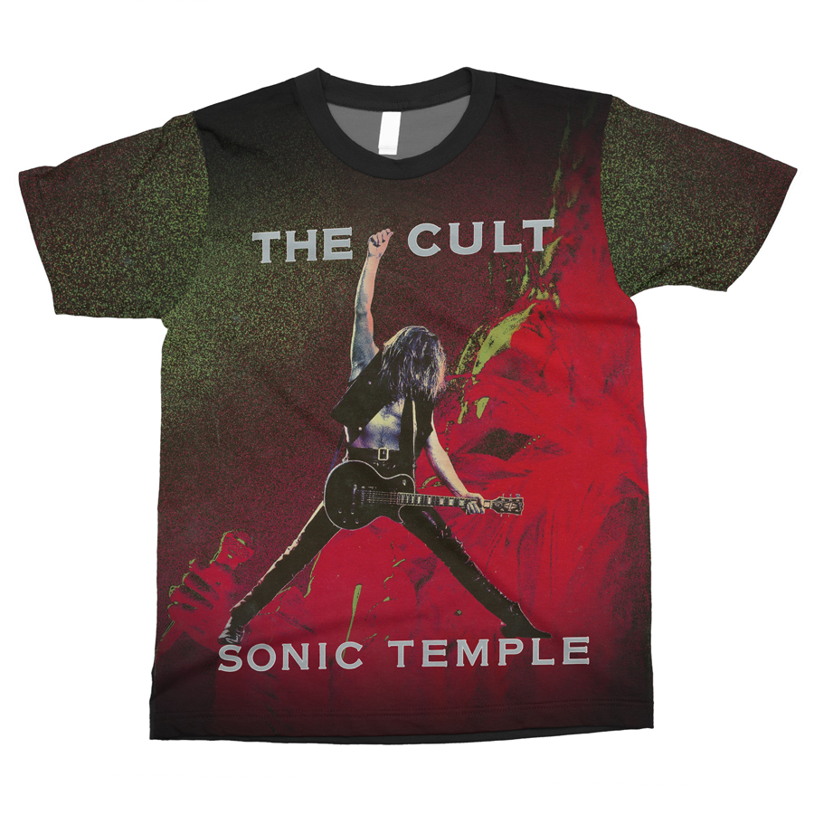 Rock Off - Playera Con Licencia Oficial Gorillaz George Spray, Negro, L