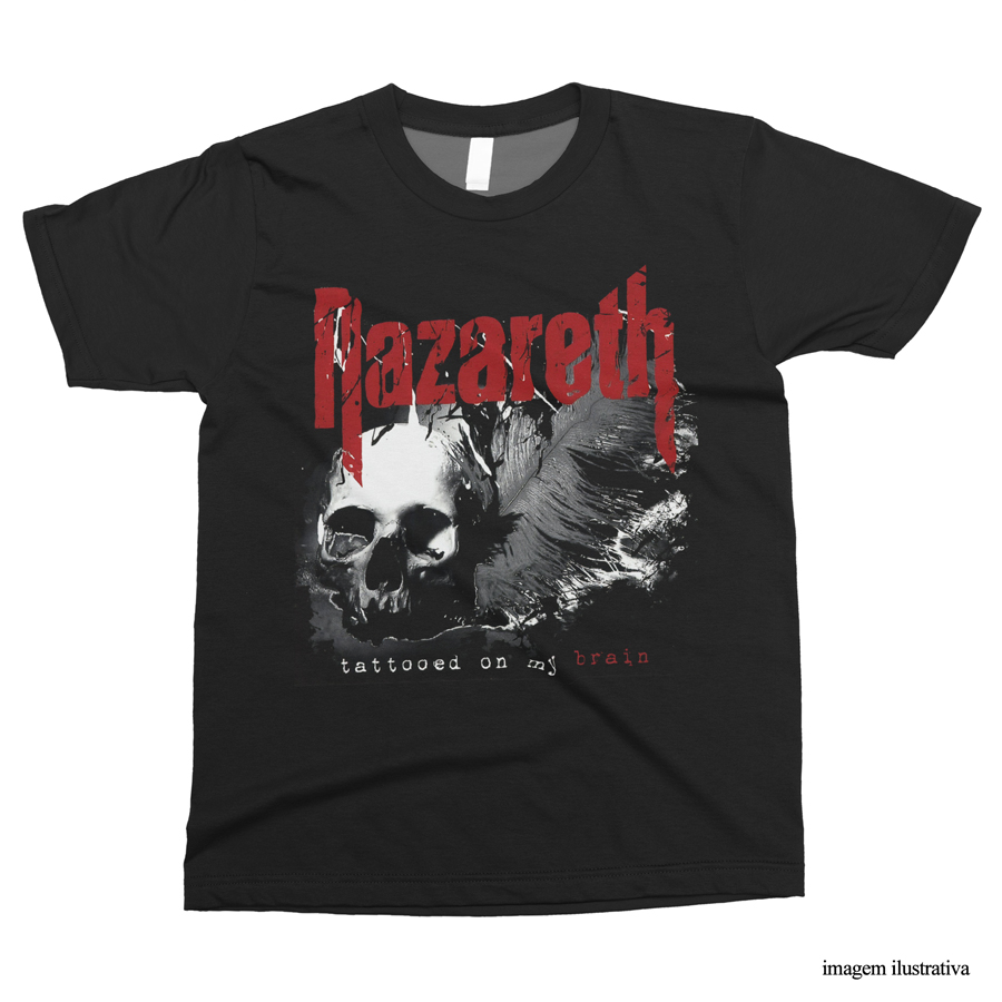 Nazareth Merch Nazareth T Shirt Nazareth The Catch T-shirt Hard Rock Band Black Navy ...