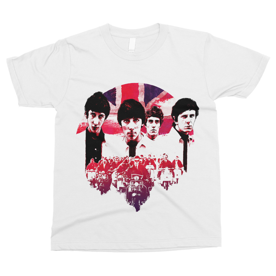 Camiseta WHO, THE - Mod Generation poster / PF - Rock n Roupa