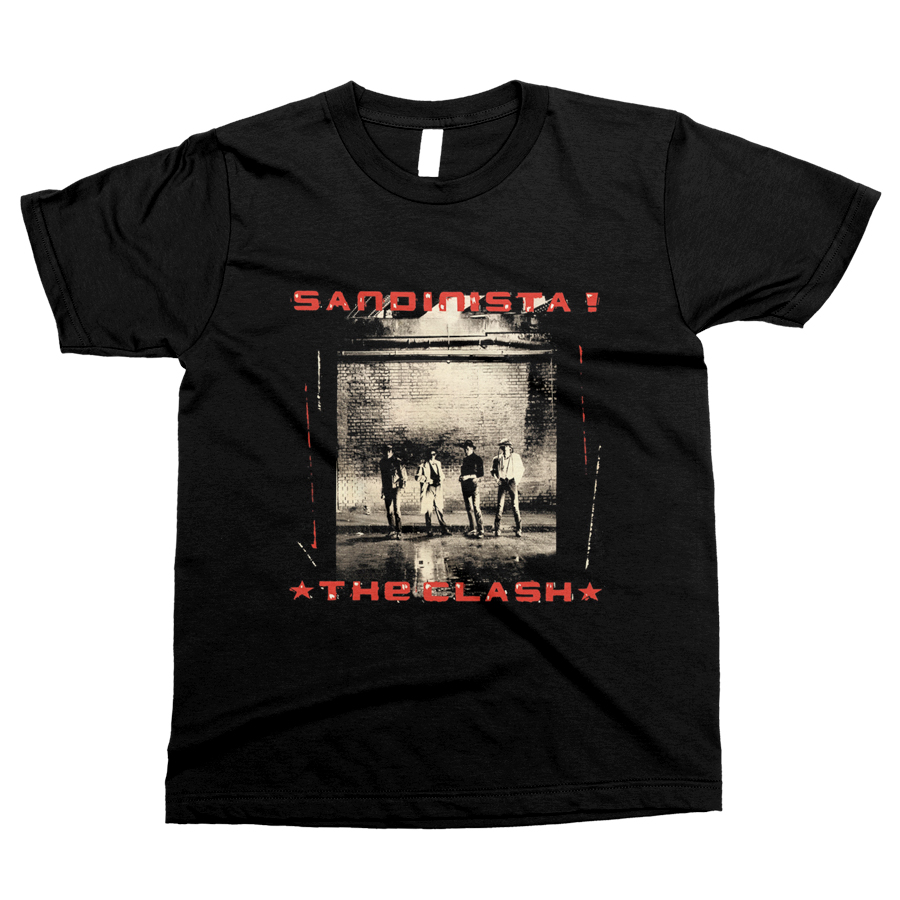 Camiseta the clash sandinista rock n roupa