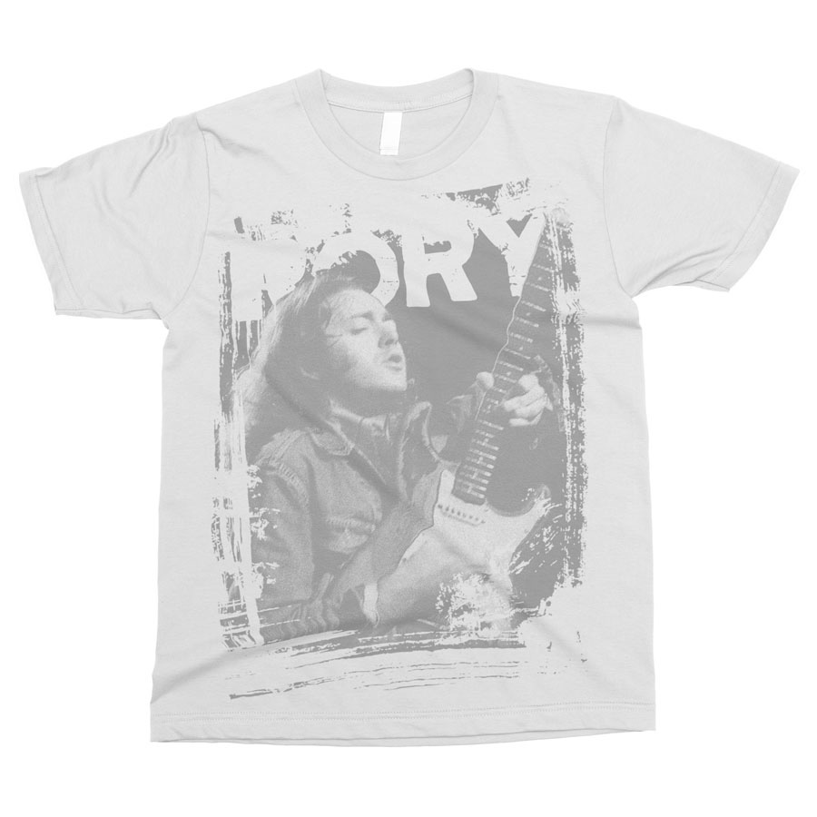 Maglietta Uomo Rory Gallagher, 100% Cotone, Maniche Corte, Girocollo, Taglie Forti, Design Rock - 4